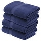 preview thumbnail 9 of 140, Superior Egyptian Cotton Pile Heavyweight Bath Towel Set of 4