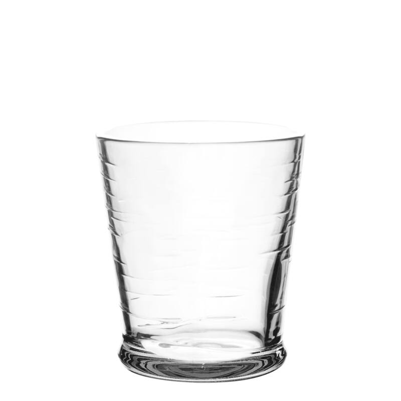 Abode Homewares Cordoba Acrylic Drinking Glass - Clear - 16 oz - Set of 6