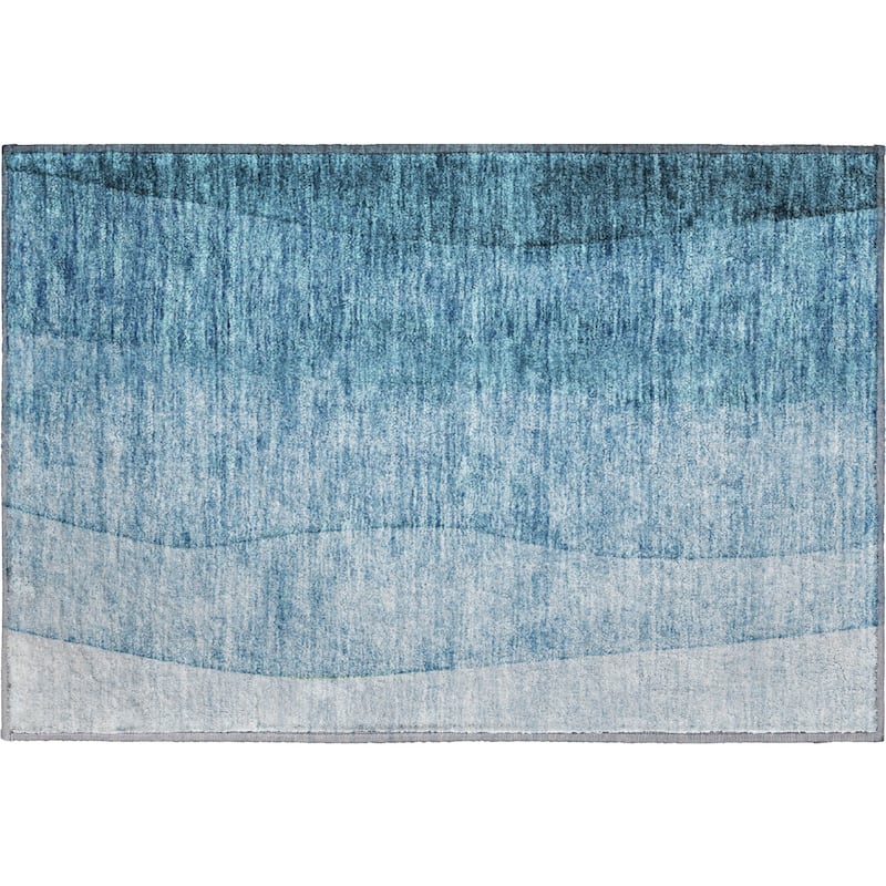 Premium Washable Super Soft Ombre Stripes Mayfield Rug