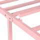 preview thumbnail 23 of 24, VECELO Kids Bed Metal Canopy Bed Frame Set of 2 Twin Size with Headboard, 4 Posters Platform Mattress Foundation