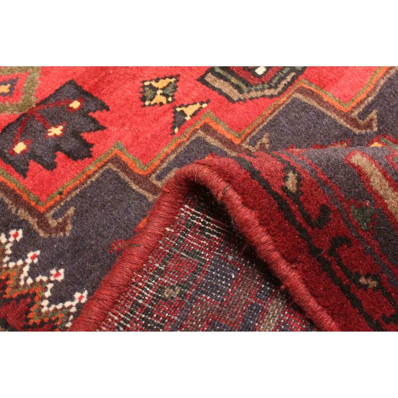 ECARPETGALLERY Hand-knotted Andelz Dark Grey Wool Rug - 4'2 x 6'4