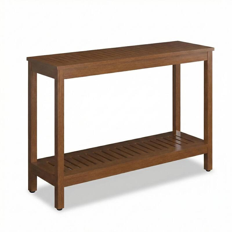 DTY Outdoor Living Longs Peak Eucalyptus Console Table