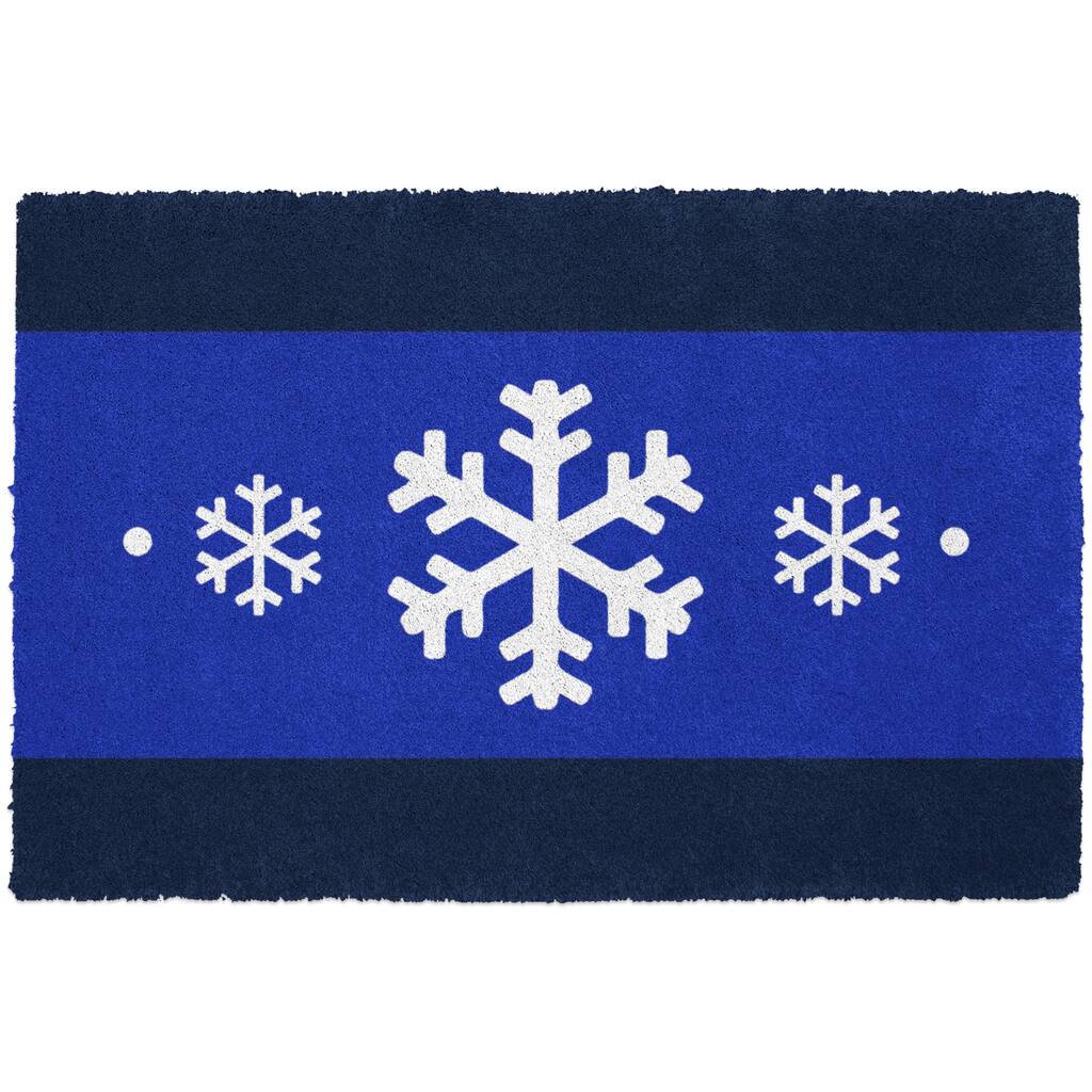 Colorstar Let it Snow 2'x3' Door Mat - 24"x36"