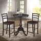 preview thumbnail 8 of 34, Carolina Living Fairview Round Pedestal Bar Table