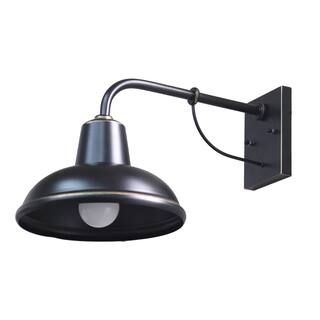 Tanner 1 Light Exterior Wall Lighting in Imperial Black Finish - Imperial Black - Imperial Black