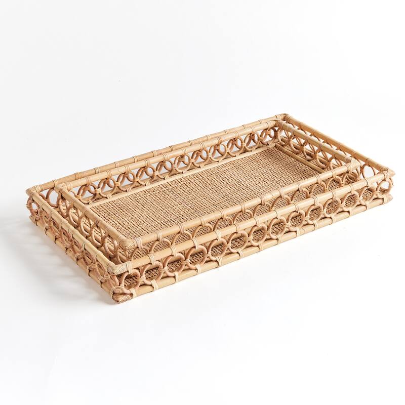 Ninette Rattan Trays