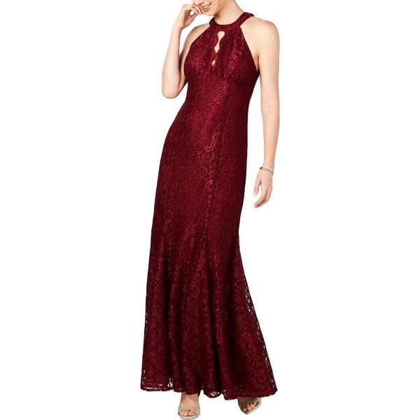 nightway dress merlot