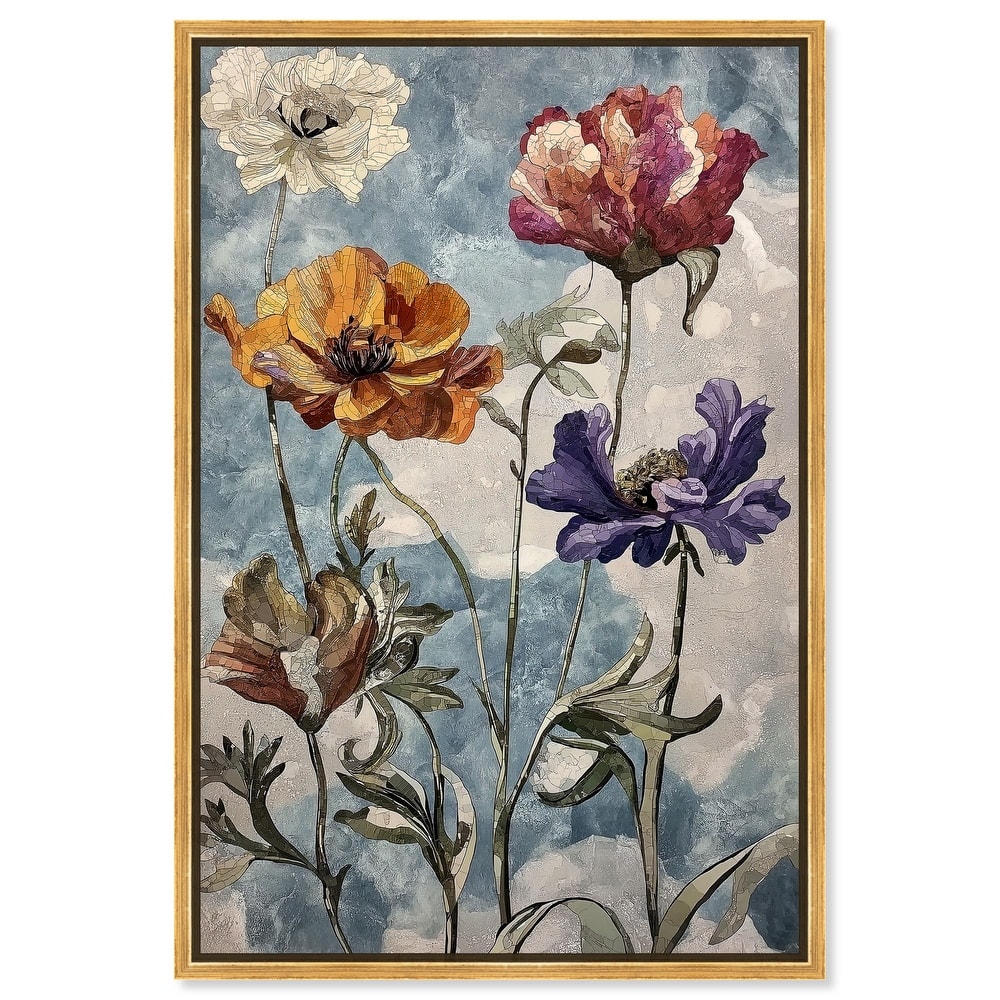 Hued Blossom II Canvas by Art Remedy