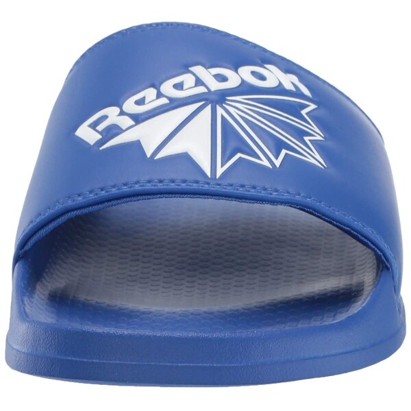 reebok slippers white