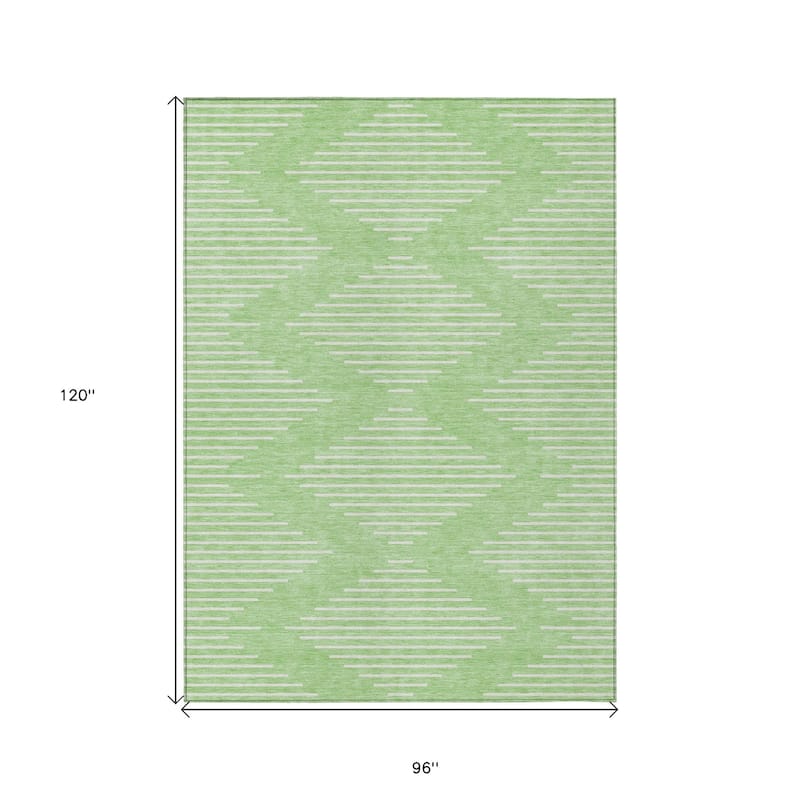 HomeRoots Geometric Transitional Rectangle Outdoor Rug