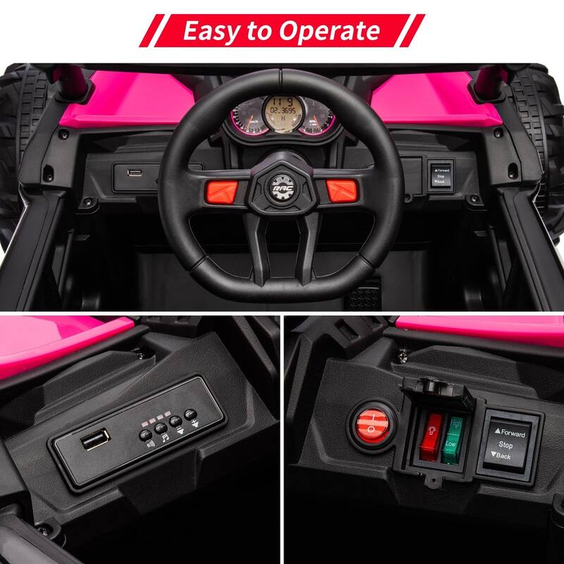 24V Ride On UTV Car, Battery Powered Electric Vehicles