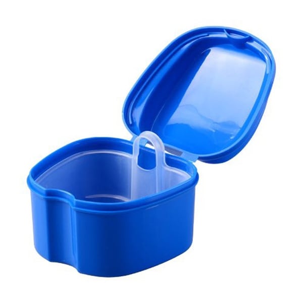 ORAfix Complete Care Premium Denture Bath, Colors May Vary - Blue/Purple/White - N/A