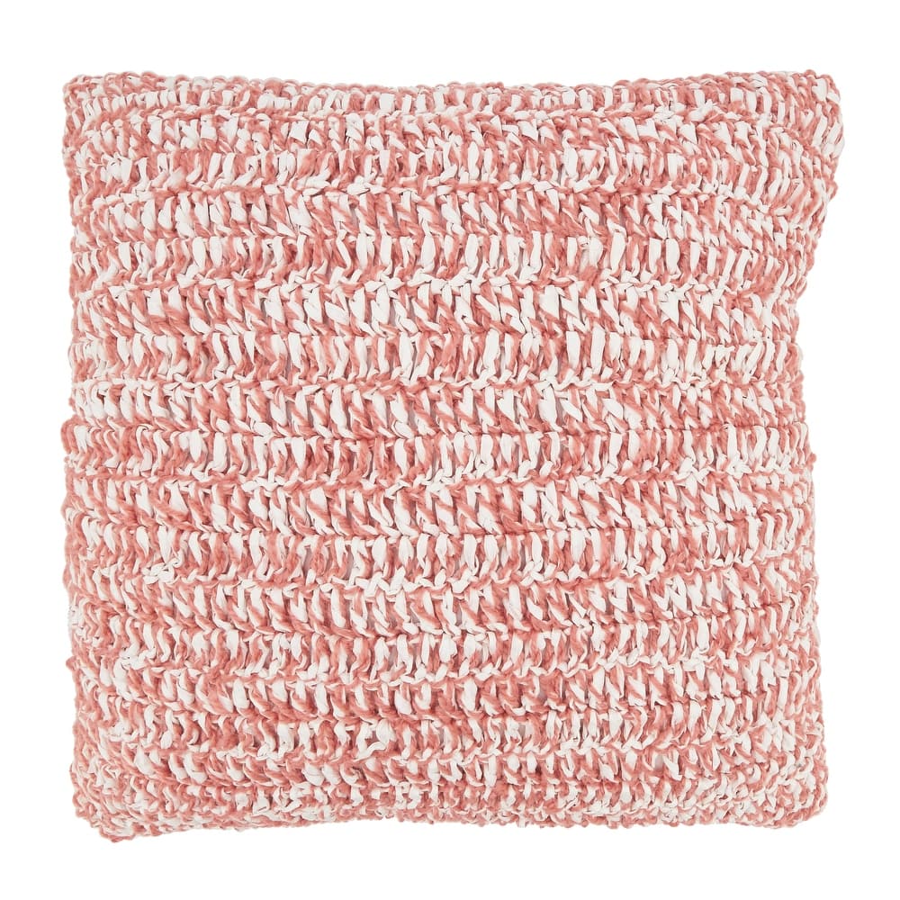 Outdoor Zen Raffia Poly Filled Throw Pillow