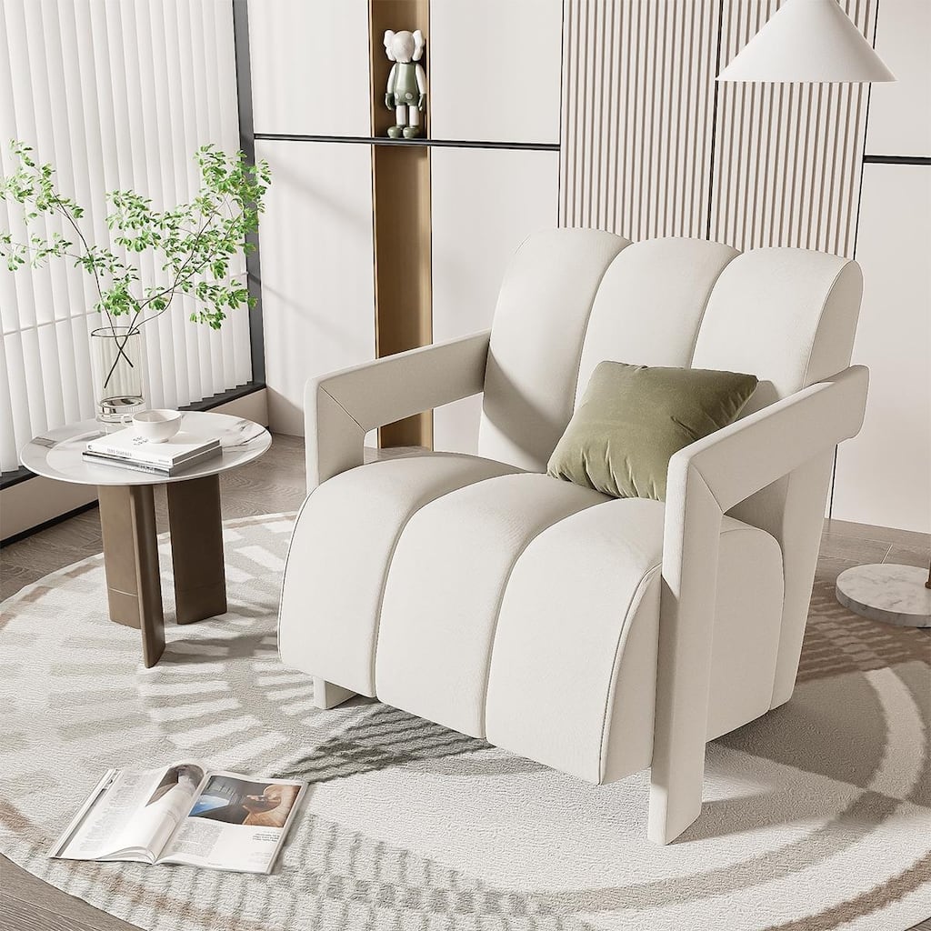 2PCS Polyester L-shaped Armrests