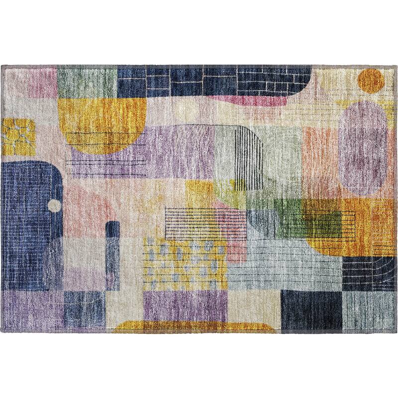 Premium Washable Super Soft Abstract Contemporary Mayfield Rug