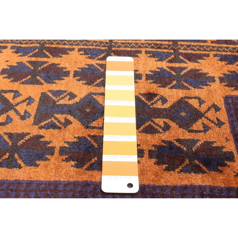 ECARPETGALLERY Hand-knotted Teimani Brown Wool Rug - 3'2 x 4'11