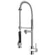preview thumbnail 2 of 76, VIGO Zurich 27" H Single Handle Pull-Down Sprayer Kitchen Faucet Without Extras - Chrome