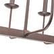 preview thumbnail 25 of 26, Farmhouse 10-Light Candle Iron Kitchen Island Linear Chandelier