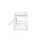 preview thumbnail 10 of 38, Floor Bunk Bed with Climbing Ramp,Ladder and Safety Guardrail,Twin Over Twin for Bedroom