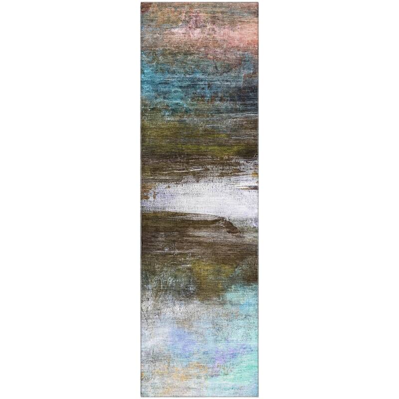 Premium Washable Super Soft Modern Abstract Mayfield Rug