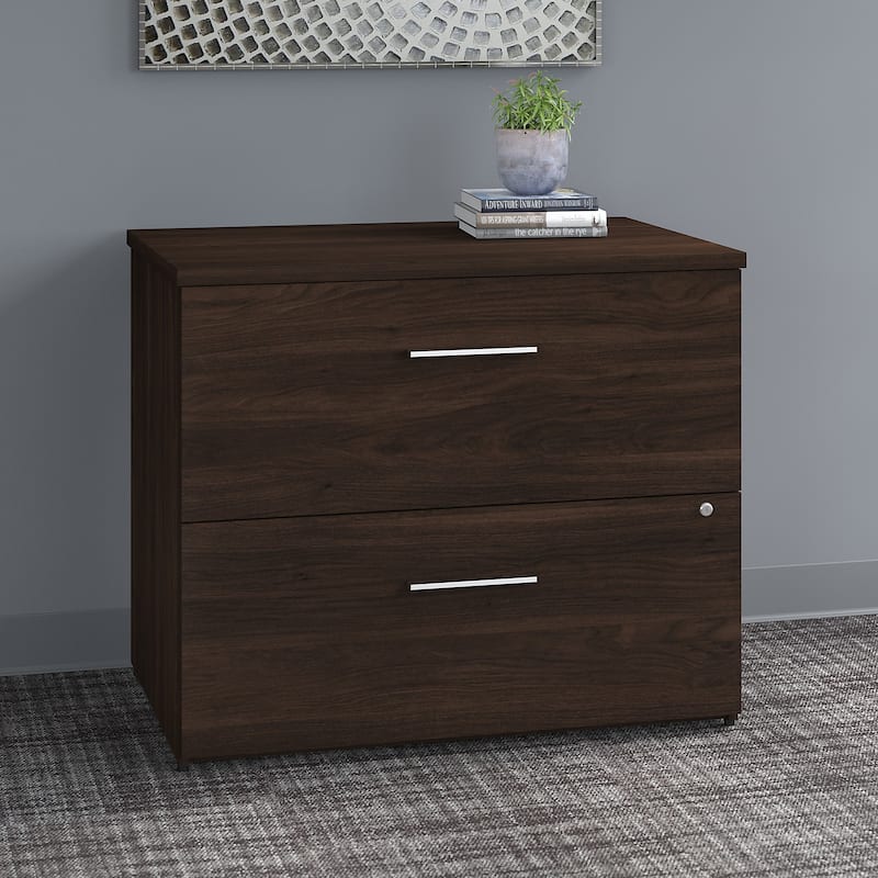 Office 500 2 Drawer Lateral File Cabinet by Bush Business Furniture - Brown