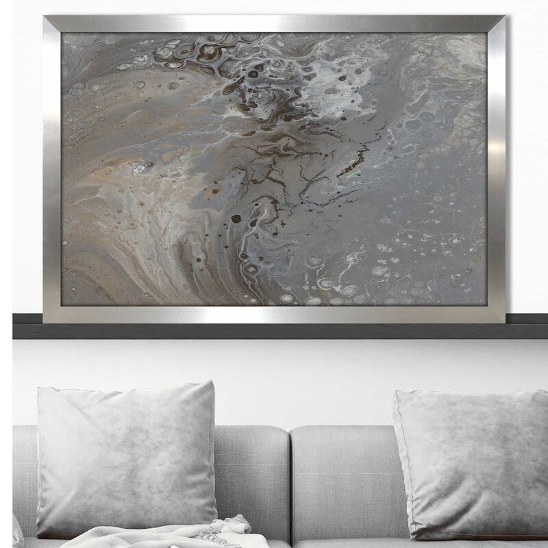 "Modern Flow I (Horizontal)" Print on Acrylic
