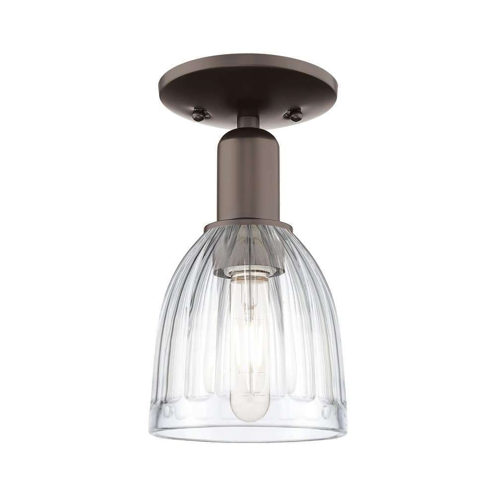 Innovations Lighting Endless Possibilities Arcadia - Brookfield - 1 Light 6" Semi-Flush Mount