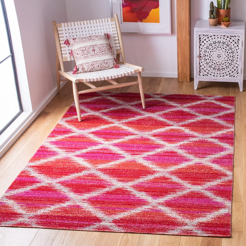 SAFAVIEH Montage Jharna Indoor /Outdoor Waterproof Patio Backyard Rug
