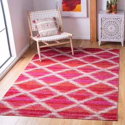 SAFAVIEH Montage Jharna Indoor /Outdoor Waterproof Patio Backyard Rug