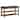 HUIMO Multi-Functional Solid Wood Bench with Storage Shelves 46in/39in/31in