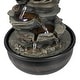preview thumbnail 13 of 11, 15.7 inches High Rock Falls Tabletop Water Fountain with LED Lights