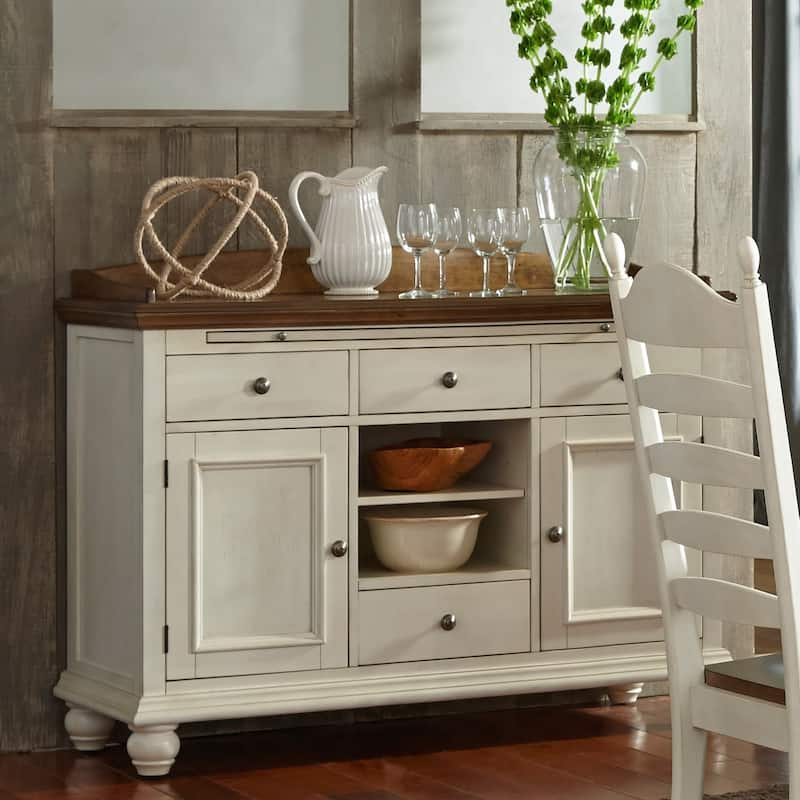 The Gray Barn Springfield Honey & Cream Sideboard - Brown