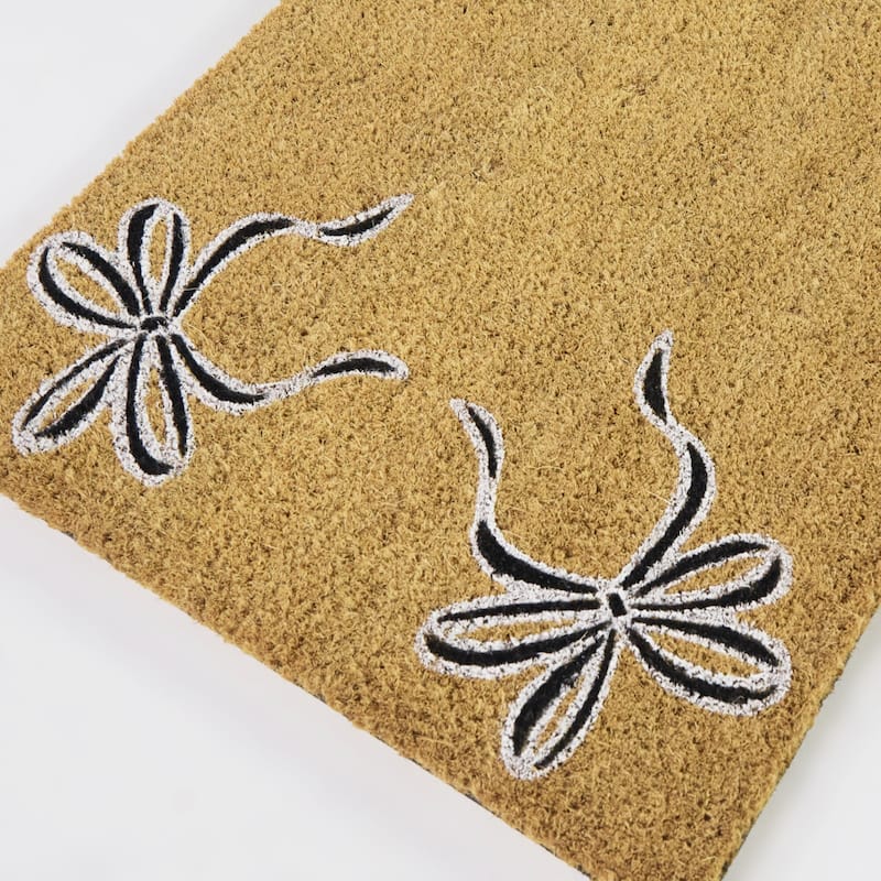 Ribbons Border 18" x 30" Doormat - 18" x 30"