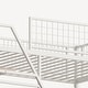 preview thumbnail 13 of 27, Loft Bed with Charging Station , Metal High Loft Bed with LED Lights, Bed with Safety Guard & Ladder