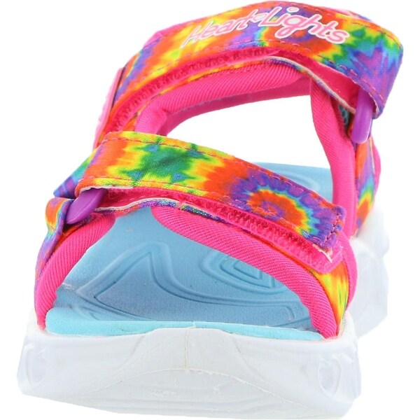 tie dye skechers sandals