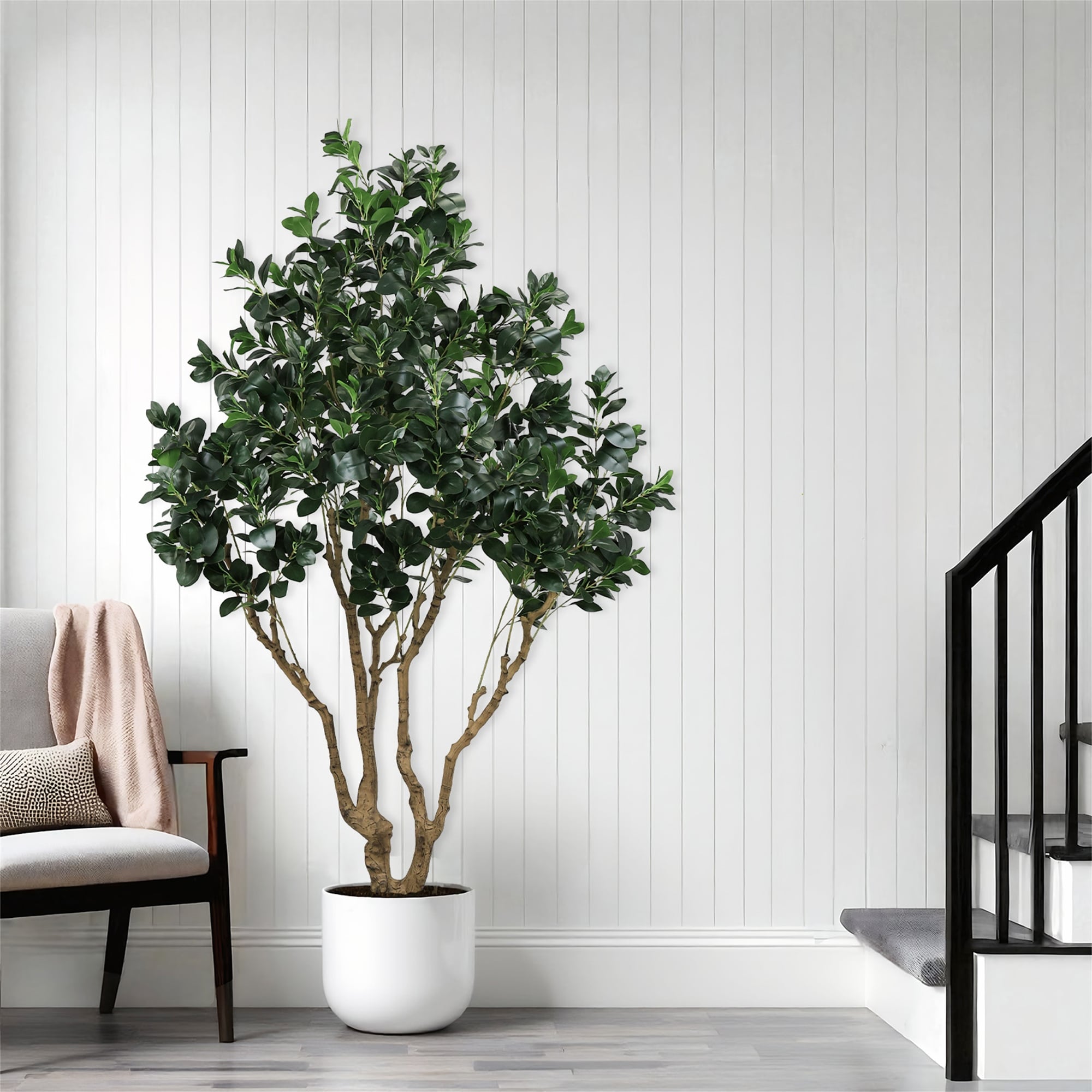 7.2FT Tall Artificial Silk Tree