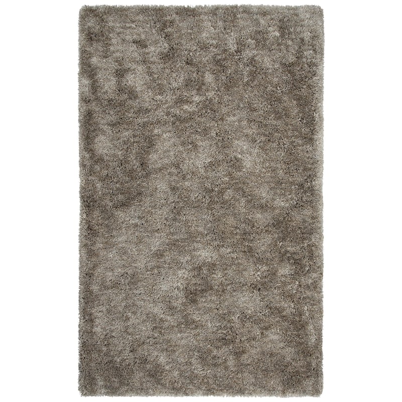 Alora Decor Oregon Hand-tufted Solid Rug - 5' x 7'6" - Beige
