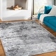 preview thumbnail 1 of 18, Livabliss Avalon Modern Abstract Area Rug 7'10" x 10'2" - Charcoal
