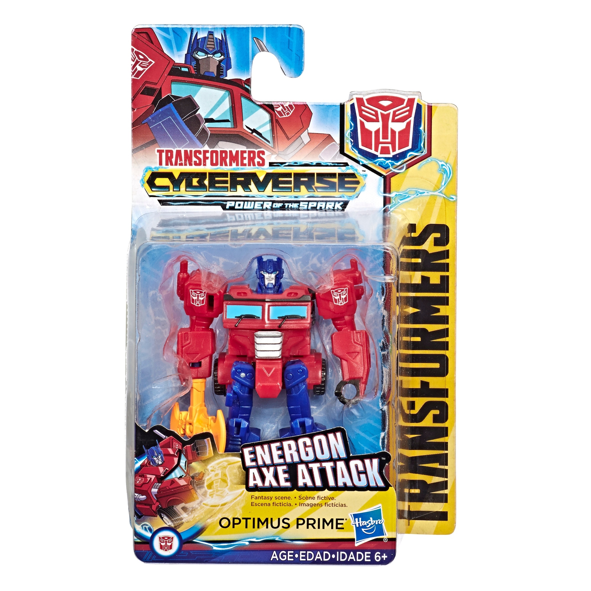 Hasbro Transformers Toys Cyberverse Ultimate Class Optimus Prime Action Figure