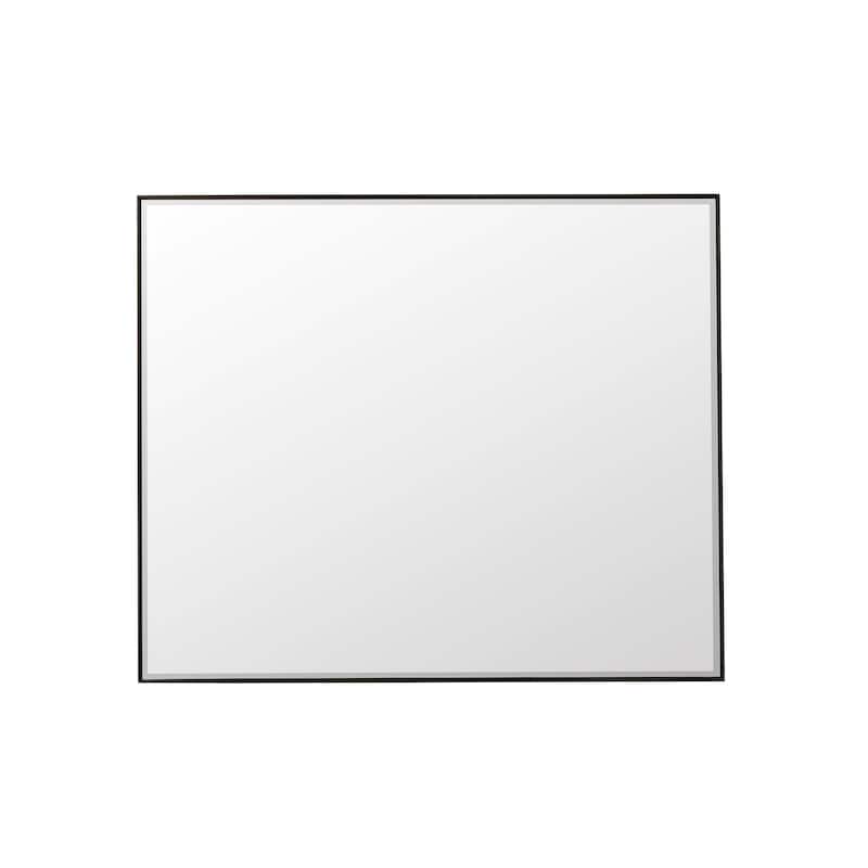 James Martin Vanities Rohe 48" Mirror - Matte Black