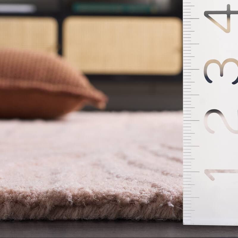 SAFAVIEH Handmade Glamour Fortunata Contemporary Wool Rug