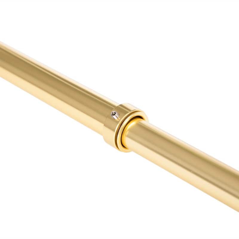 Utopia Alley Rustproof Vertical Ceiling Support Bar for L-Shaped Corner Rod