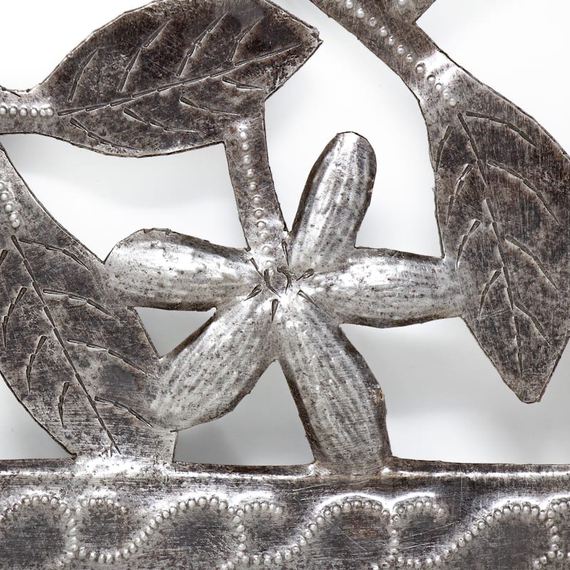 Handmade Bird Metal Wall Art (Haiti)