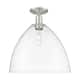 Option Brushed Satin Nickel / Clear