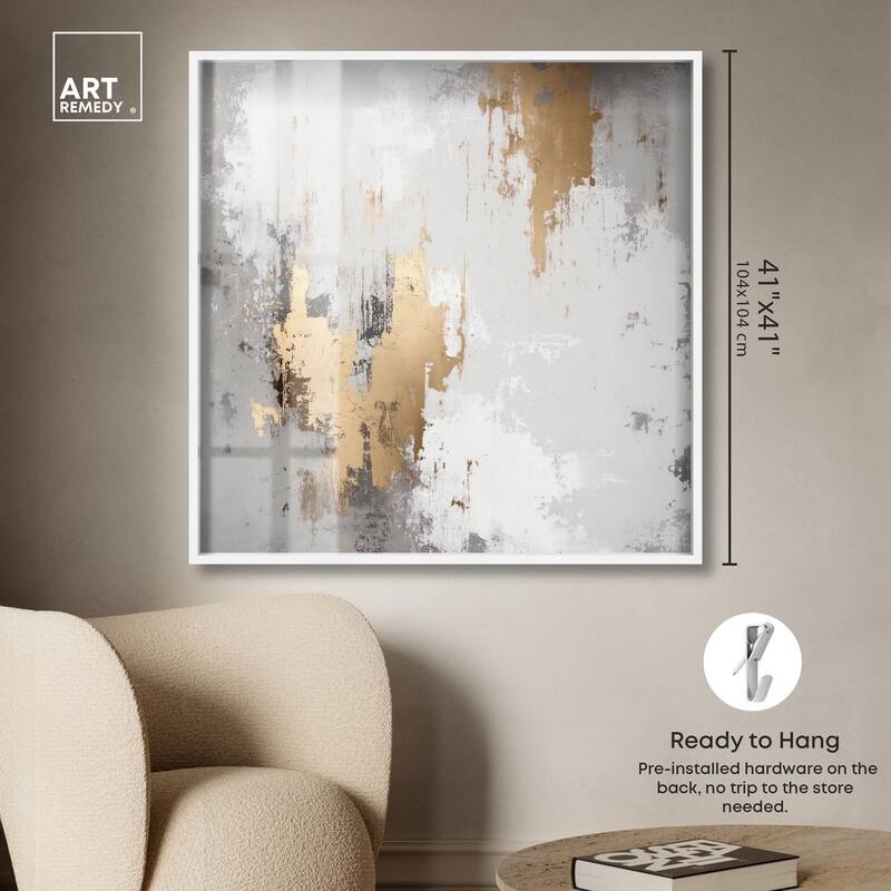 Ghostly Glimmer I Shadowbox by Art Remedy
