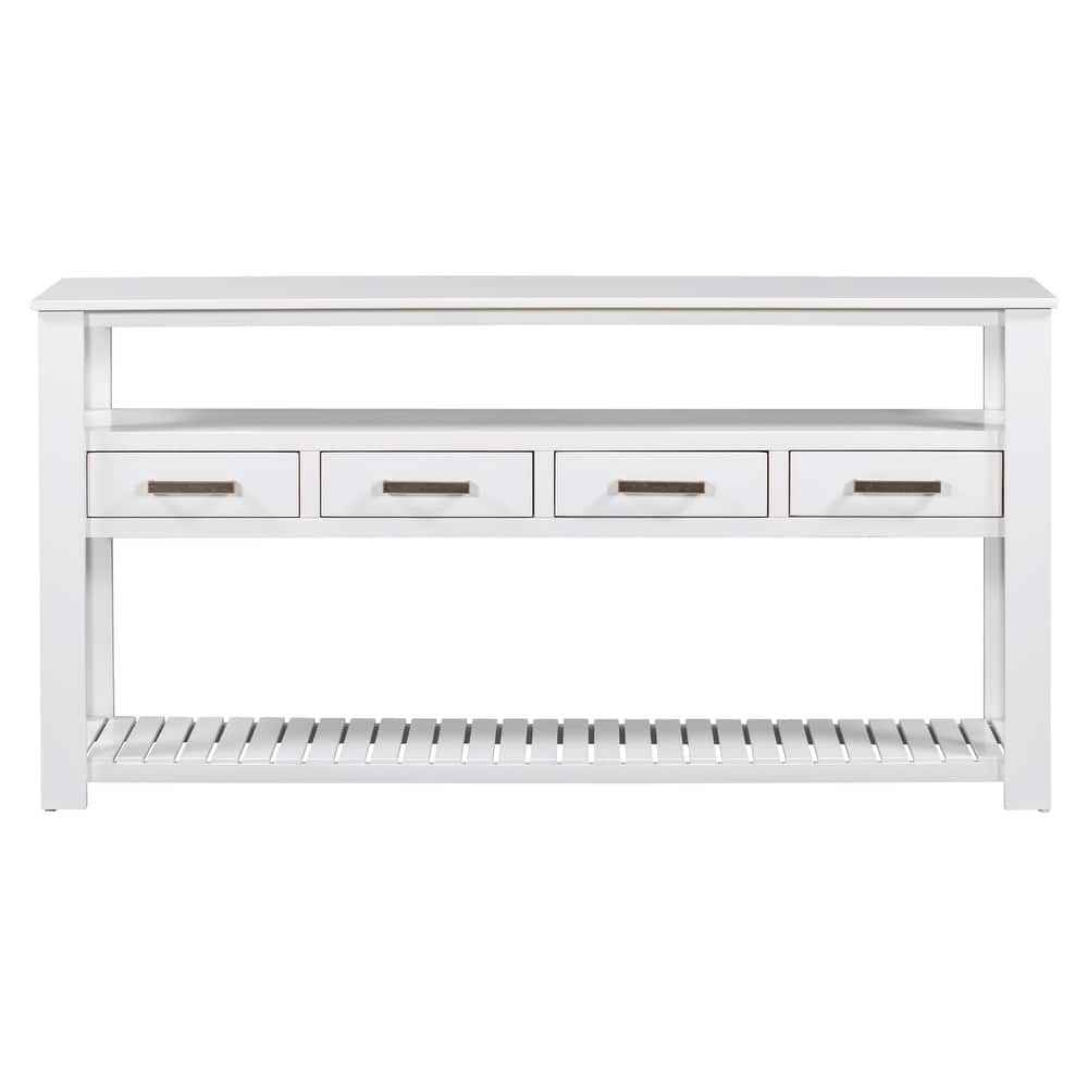 62.2'' Modern Console Table Sofa Table for Living Room