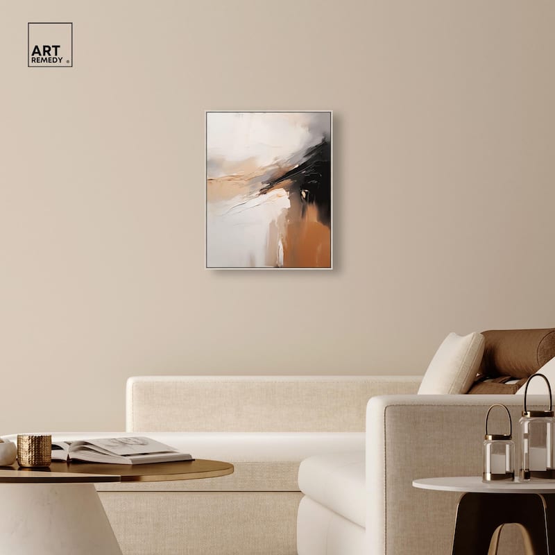 Baked Clay II Canvas by Art Remedy