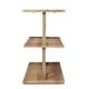 preview thumbnail 5 of 6, SEI Furniture Mabery Transitional Natural Wood Three Tier Console Table