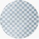 preview thumbnail 15 of 18, Livabliss Kids & Tween Lillian Checkered Washable Area Rug Blue/Grey - Round - 6' 7" x 6' 7"