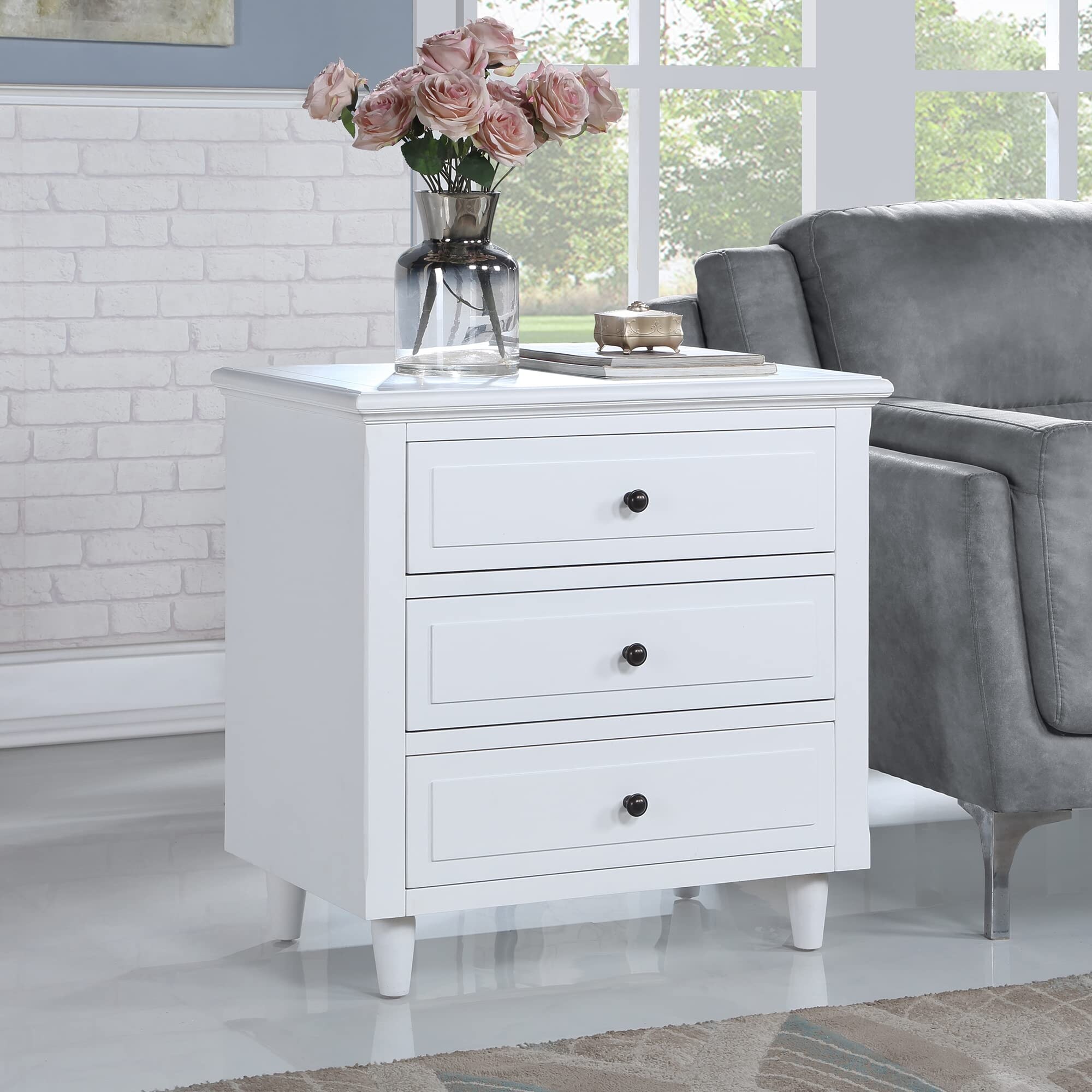 Fully assembled shop accent cabinets
